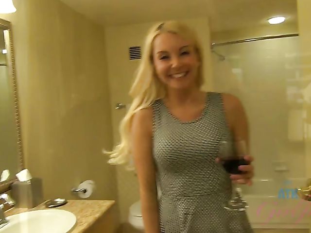Hot POV session with pretty-faced blonde Aaliyah Love 