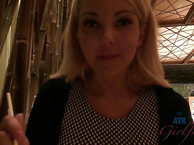 Hot POV session with pretty-faced blonde Aaliyah Love 