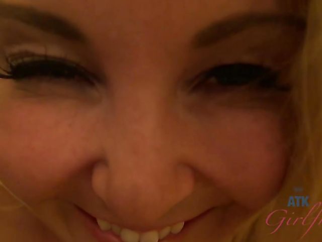 Hot POV session with pretty-faced blonde Aaliyah Love 
