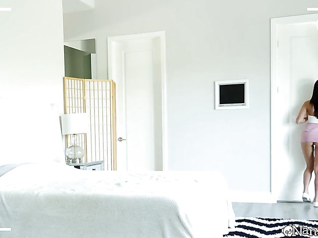 Emily Willis - Bad babysitter caught cumming