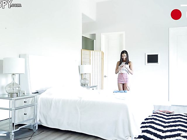 Emily Willis - Bad babysitter caught cumming