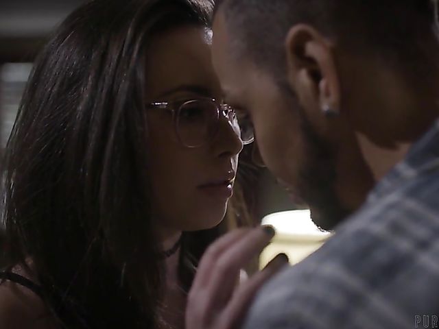 Casey Calvert and Donny Sins hardcore fuck in the evening