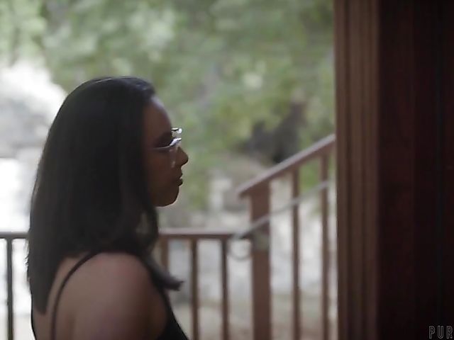 Casey Calvert and Donny Sins hardcore fuck in the evening