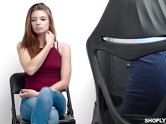 Indecent arrangement with small tits shoplifter Jaycee Starr