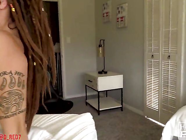 Screaming big tits girlfriend gets banged by a studly guy