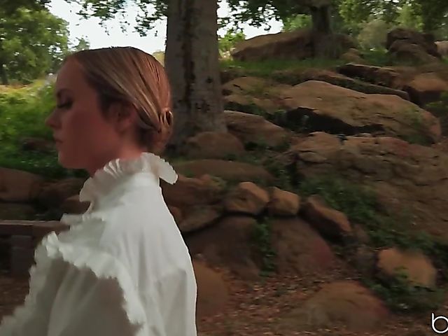 Old fashioned tiny blonde Lexi Lore gets fucked by a young gentleman