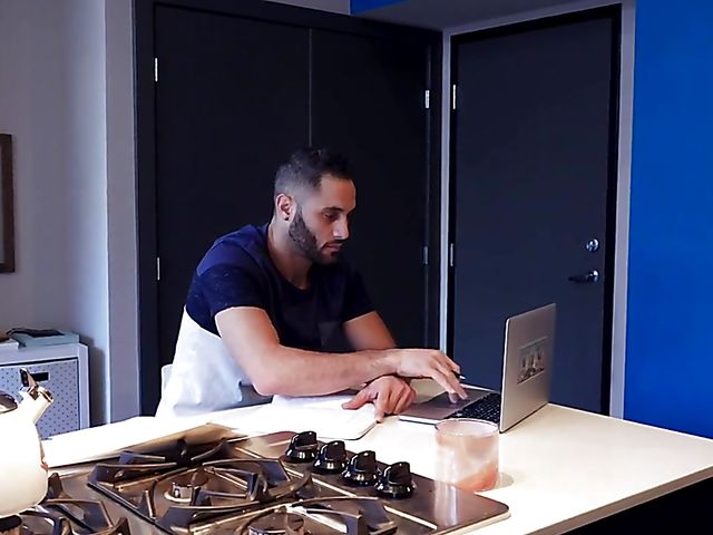 Prestyn Lee - Stepson and his sexy stepmom kitchen affair