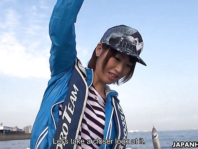 Japanese uncensored boat sex with screaming Nonoka Kaede