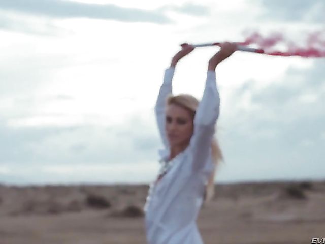 Passionate euro anal with charming blonde woman Cherry Kiss