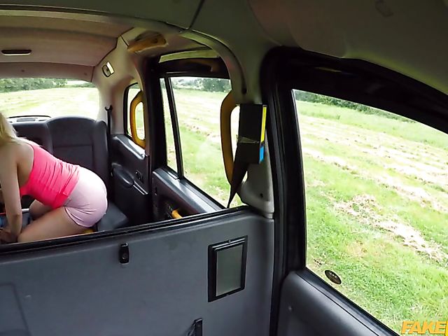 Fake taxi sex with nasty sports girl Lana Harding