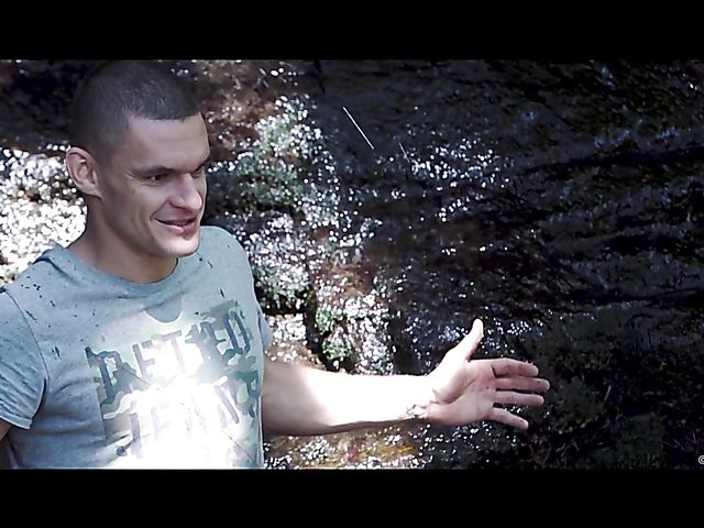 Skinny dipping and train sex with charming Stacy Cruz