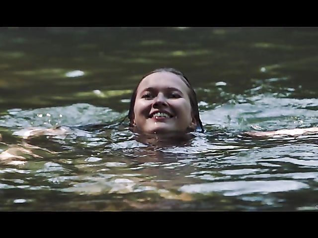 Skinny dipping and train sex with charming Stacy Cruz