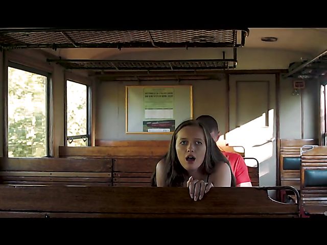 Skinny dipping and train sex with charming Stacy Cruz