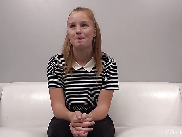Czech casting blowjob from your point of view from young Barbora