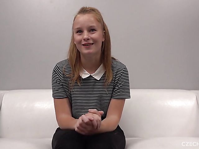 Czech casting blowjob from your point of view from young Barbora