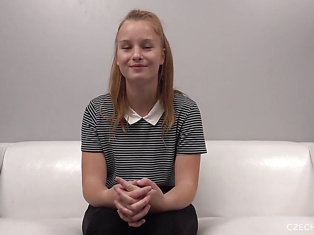 Czech casting blowjob from your point of view from young Barbora