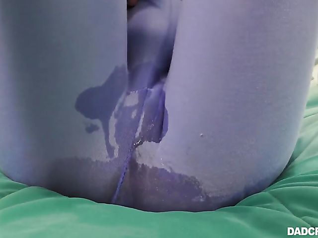 Harlowe Blue - Dirty stepdad helps his big tits daughter POV