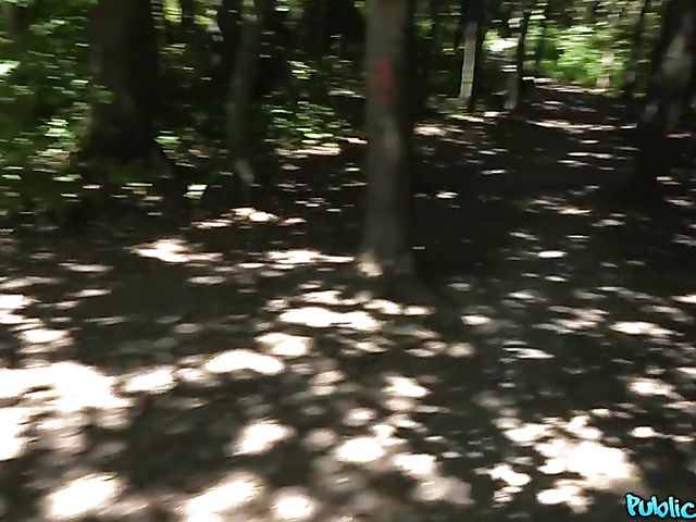 Kittina Clairette - Outdoor sex for cash in the forest