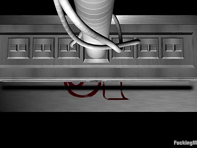 Big tits dildo addict Jessica gets fucked by machines