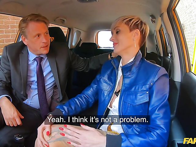 Ukrainian short hair MILF Tanya Virago can fuck but can't drive