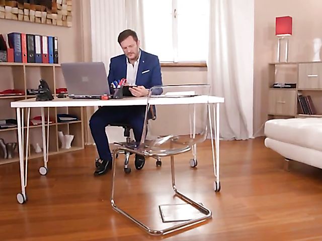 Boss fucks his new big tits secretary Kesha Ortega