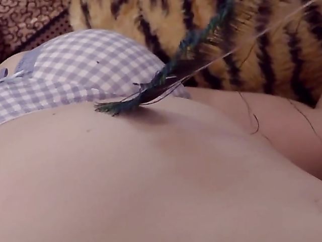 Redhead lesbian Belle H and her shaved girlfriend Daliah Amour