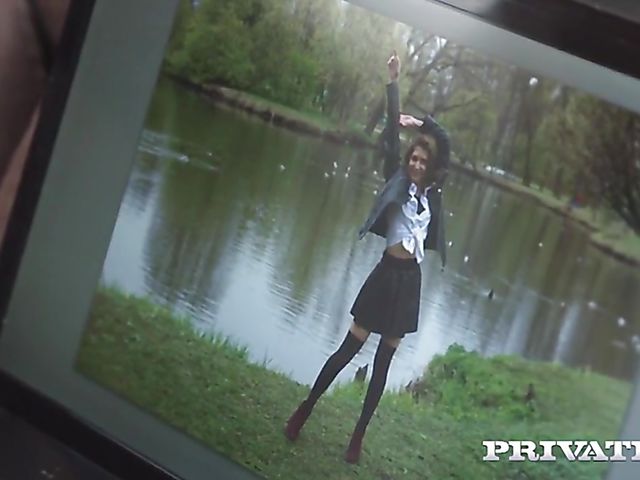 Anal teen in black stockings Cornelia doing it lovingly