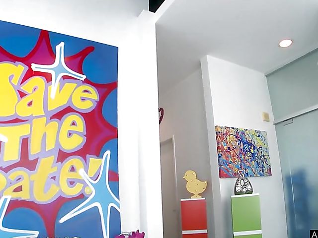 FFM anal teens Anny Aurora and Avi Love