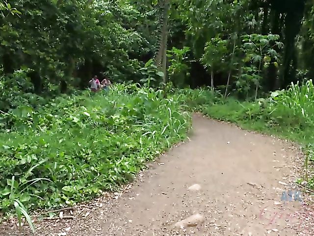 Outdoor POV blow and fuck by the ocean with his girlfriend Melody Marks