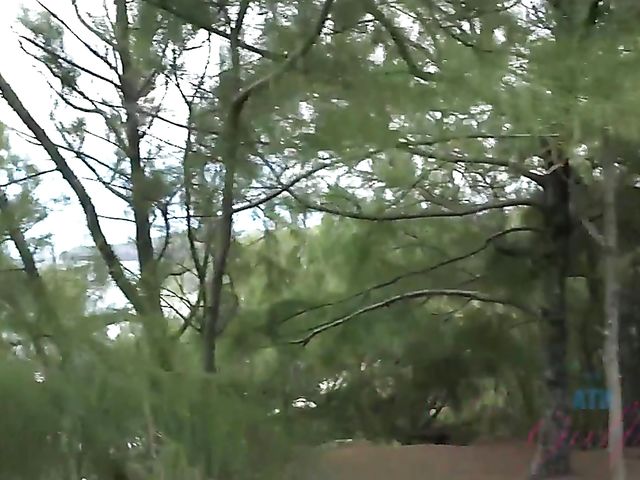 Outdoor POV blow and fuck by the ocean with his girlfriend Melody Marks