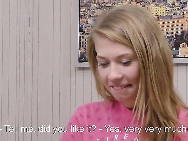 Adorable Russian virgin Gwyneth Petrova gets penetrated an older man