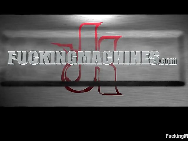 Brutal machine domination in restraints with Ami Emerson