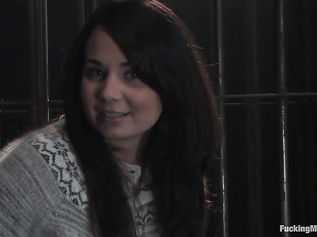 Perfect boobed tied machine slave Holly West