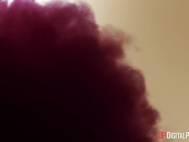 Lesbian boots babes Katrina Jade and Madison Ivy do it on the bar counter