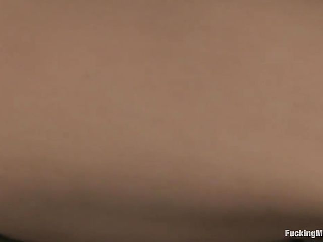 Charlie Laine tied to bed and pounded by machine