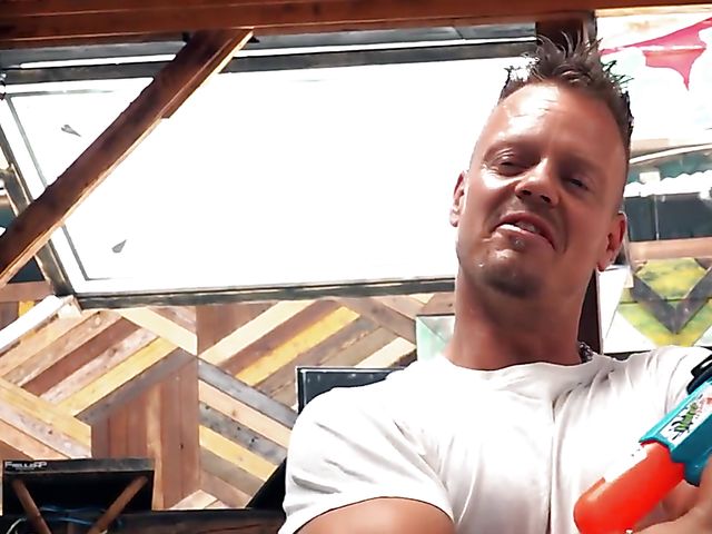 Firm tits girl Lana Roy gets banged by hostel gardener