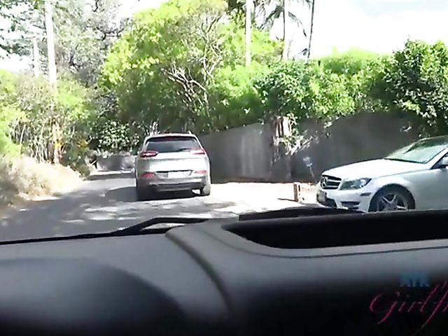 Nude beach girlfriend Chloe Temple shows off her tiny body