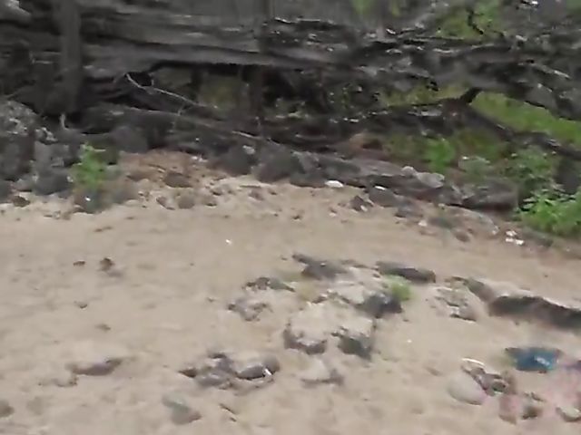 Nude beach girlfriend Chloe Temple shows off her tiny body