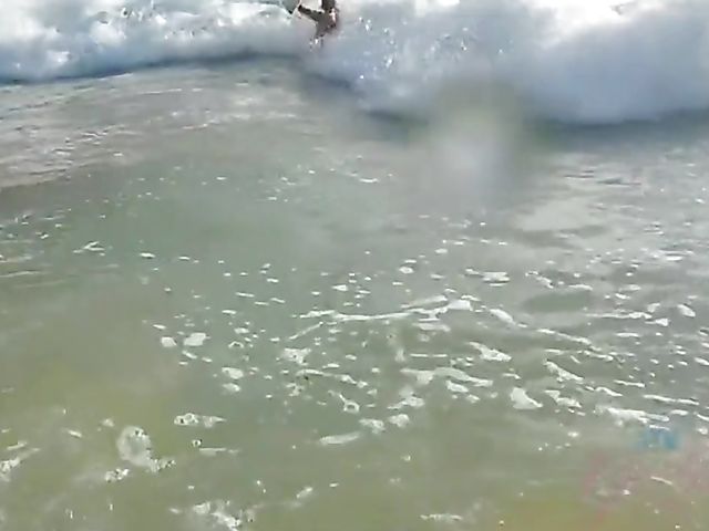 Nude beach girlfriend Chloe Temple shows off her tiny body