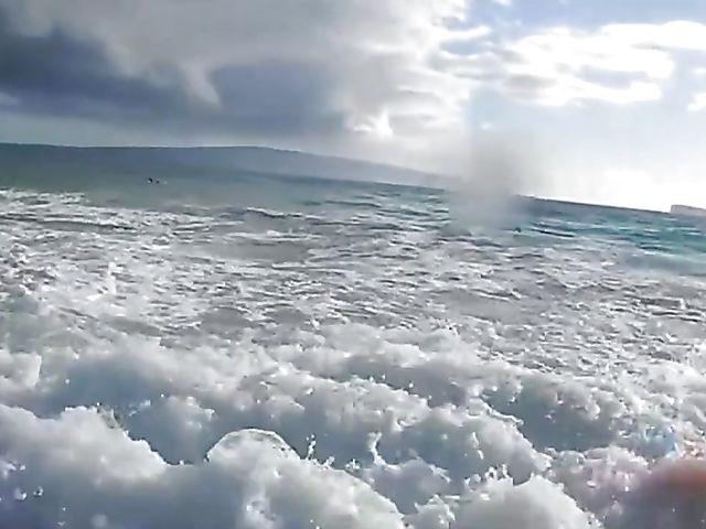 Nude beach girlfriend Chloe Temple shows off her tiny body