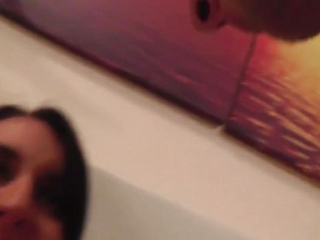 Slutty brunette with big naturals Roxy T gets slammed