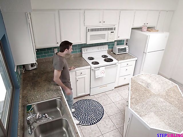 Haley Reed - Step sister blows brother and gets pounded