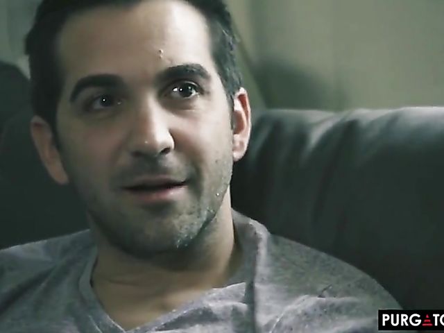 Jaye Summers - Blowjob threesome with her husband's friend