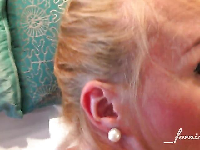 Blindfolded wife gets a creampie on the hotel bed in Mallorca