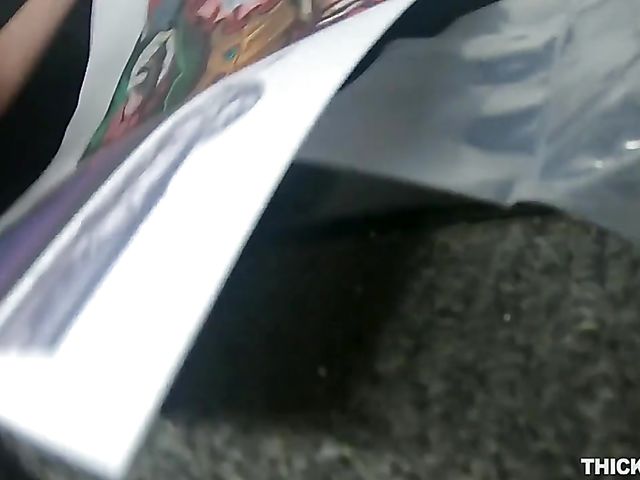 Alex Coal displays her big round ass while getting fucked