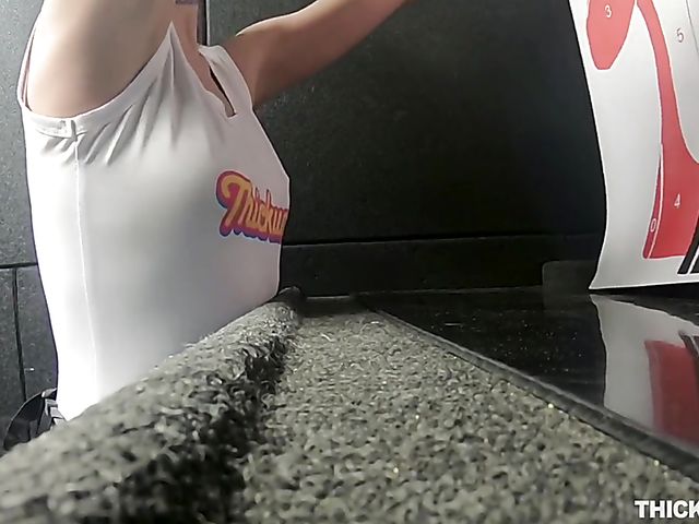 Alex Coal displays her big round ass while getting fucked