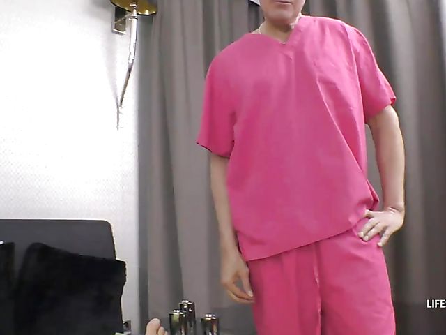 POV titjob with well-endowed nurse Josephine Jackson