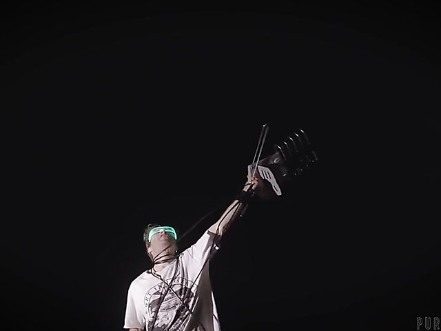 Big tittied MILF in silver Cherie DeVille pegging and fisting guy after getting her pussy boned