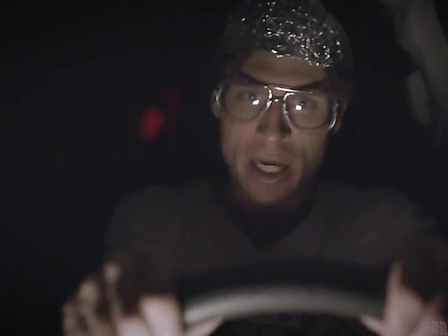 Big tittied MILF in silver Cherie DeVille pegging and fisting guy after getting her pussy boned