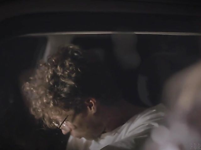 Big tittied MILF in silver Cherie DeVille pegging and fisting guy after getting her pussy boned